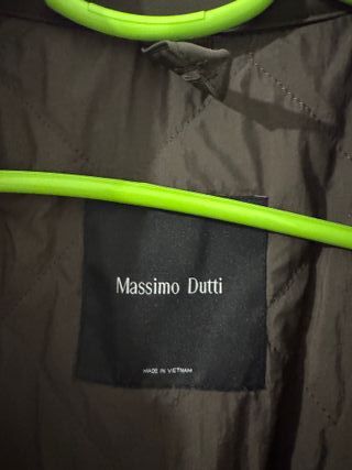 Massimo Dutti Chaqueta Marrón Talla XL