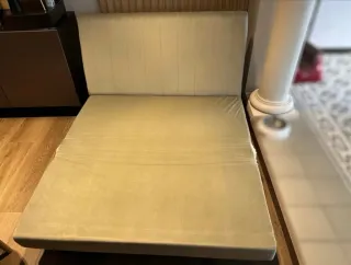 Sofá Cama Terciopelo Verde