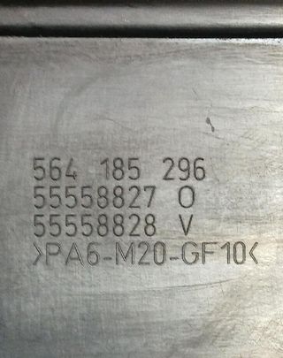 564185296 tapa motor opel corsa d (s07) 1.3 146413