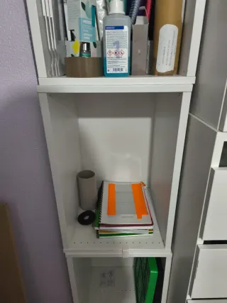 4 Estantes Ikea Blancos