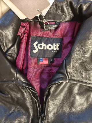 Chaqueta Schott LC5100 Negra