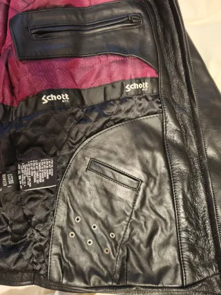 Chaqueta Schott LC5100 Negra