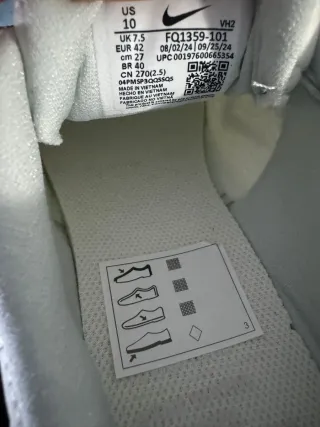 Nike Air Winflo 11 GTX Bianche