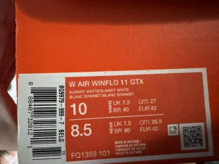 Nike Air Winflo 11 GTX Bianche