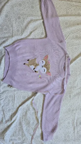 Jersey niña rebeca reno 2 años