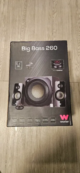 Altoparlanti Gaming Woxter Neri