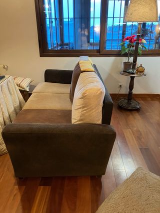 Sofá de 3 plazas en tela varios colores