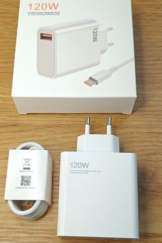 120W Cargador Xiaomi, OPPO, Samsung compartible