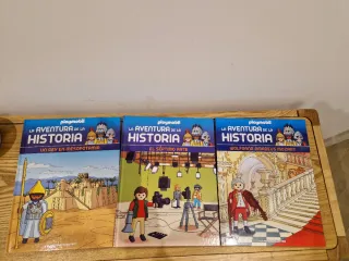 Libros Playmobil La aventura de la Historia