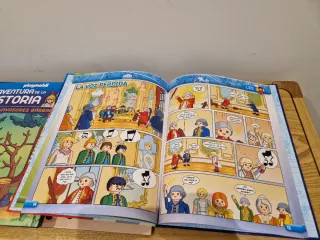 Libros Playmobil La aventura de la Historia