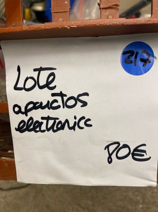 Lote Electrónicos Varios
