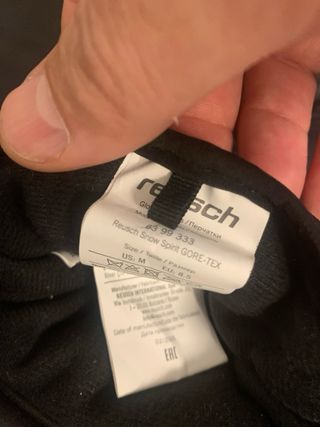 Guantes Reusch Gore-Tex Talla M Nuevos