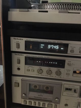 Equipo de Sonido Technics Negro