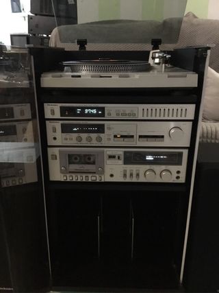 Equipo de Sonido Technics Negro