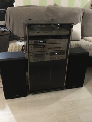 Equipo de Sonido Technics Negro