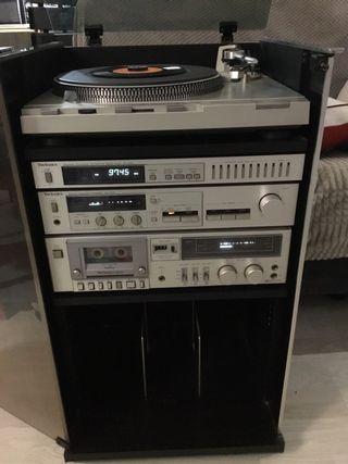 Equipo de Sonido Technics Negro
