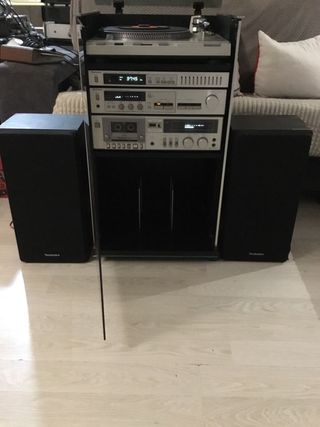 Equipo de Sonido Technics Negro