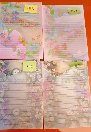 Cartas perfumadas años 80/90 con sobres