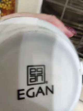 Tisaniera Egan in porcellana