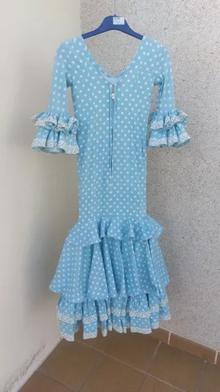 Traje Flamenca Niña Talla 7-9 años