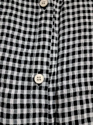 Blusa Yera cuadros sin mangas talla 42