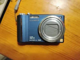 Cámara Lumix Leica 12x Azul