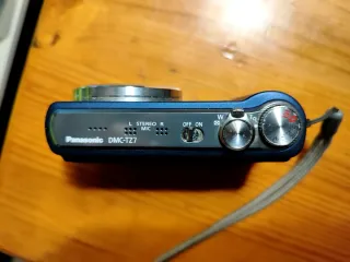 Cámara Lumix Leica 12x Azul