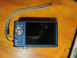 Cámara Lumix Leica 12x Azul