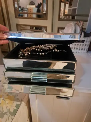 Joyero Espejado Zara Home etiq 40 euros