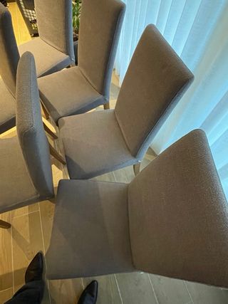 Juego de 6 sillas de comedor