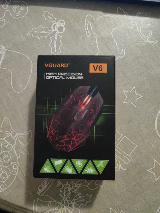Ratón VGUARD V6 Alta Precisión Óptico Nuevo