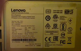 Lenovo IdeaCentre All-in-One 27 Intel i5