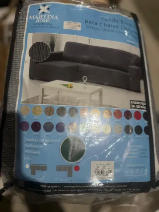 Funda Elástica Sofá Chaise Longue Derecho NUEVA