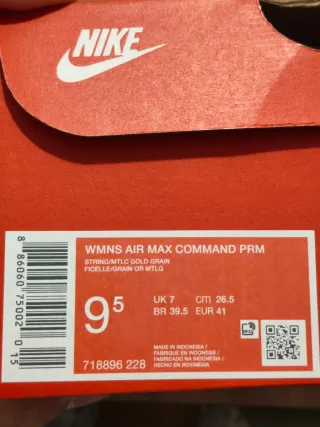 T41 Nike Air Max Command PRM