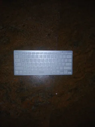 Tastiera Wetech Argento/Bianco