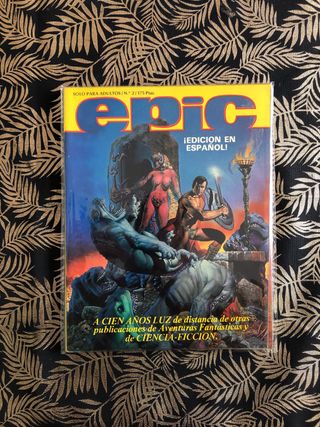 Lote Comics Epic 1 a 3 (Completa)