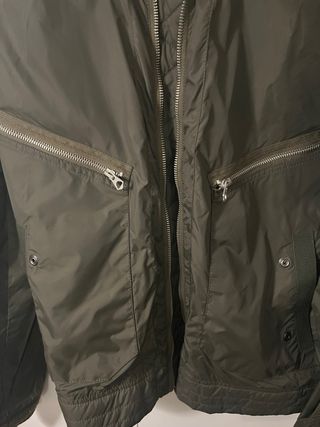 Chaqueta impermeable Schott verde oliva