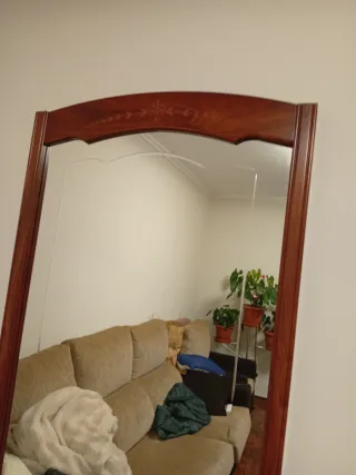 Mueble de entrada de madera