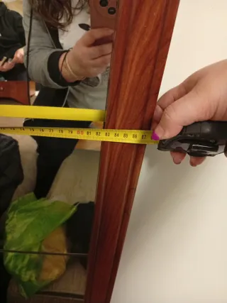 Mueble de entrada de madera