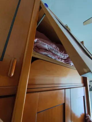 Armario con cama extraíble