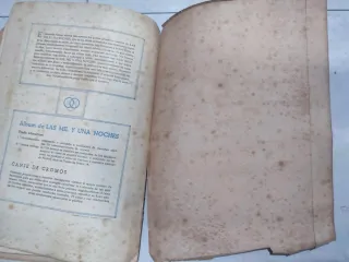 Álbum Las 1000 y 1 Noches Años 40. Completo