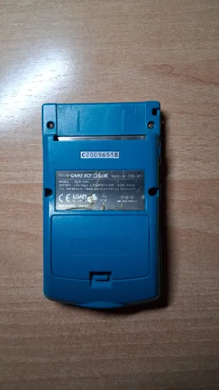Game Boy Color Azul + Pokémon Oro y Pinball