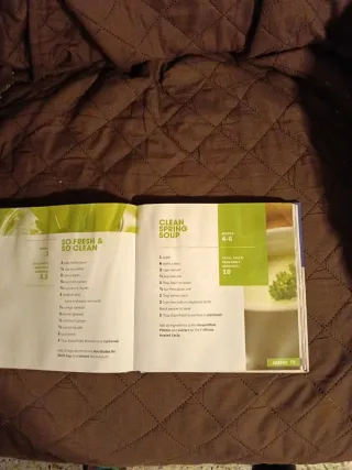 Libro jugos naturales en inglés