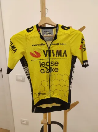 Maglia ciclismo Visma Lease a Bike AGU