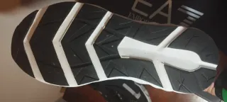 Zapatillas Emporio Armani niño negras y blancas