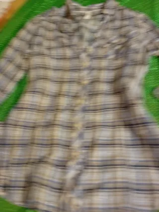 Camisa cuadros mujer Talla S