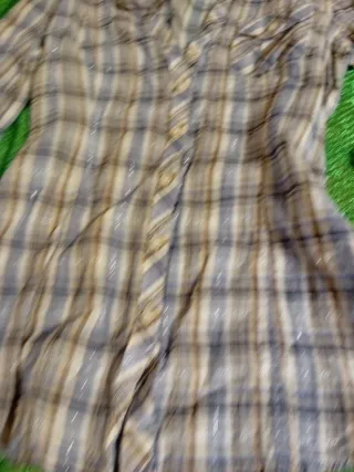 Camisa cuadros mujer Talla S