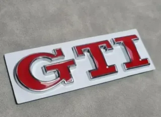 Logo Insignia GTI para Maletero Vw Golf Polo Fsi