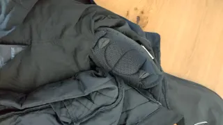 Chaqueta Moto Dainese Negra/Roja/Gris