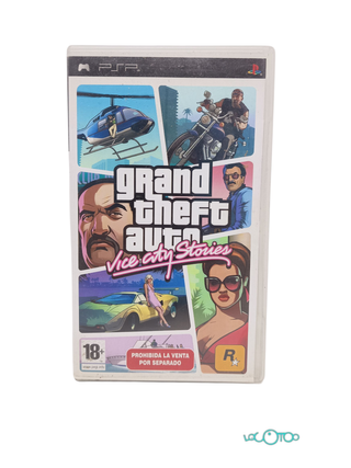 Videojuego Grand Theft Auto Vice City Stories PSP